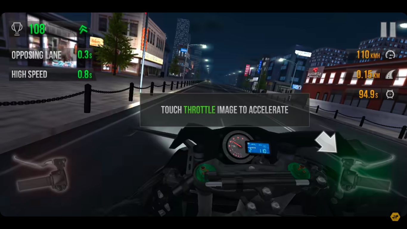 traffic rider game driving